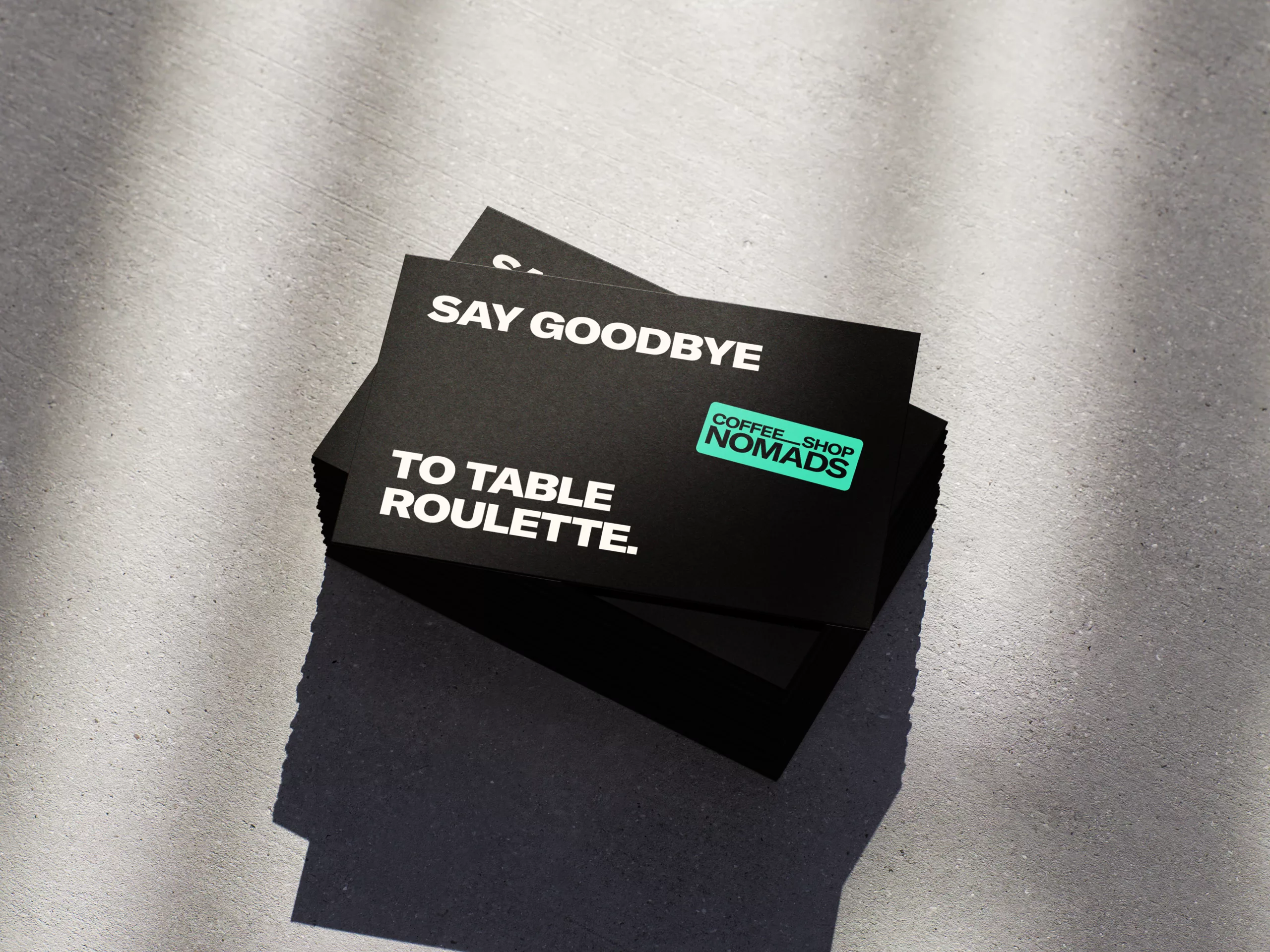 Card - Black - Say Goodbye To Table Roulette